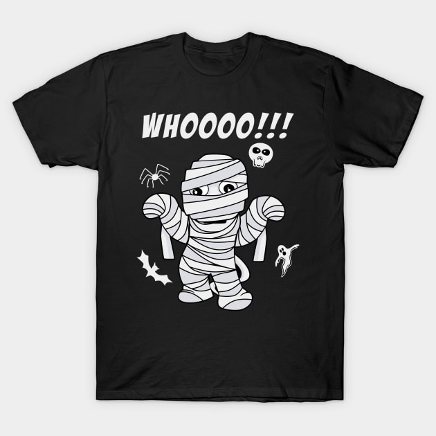 MUMMY CARTOON DRAW T-Shirt by beanbeardy